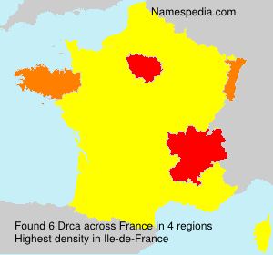Surname Drca in France