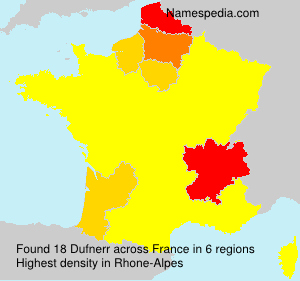 Surname Dufnerr in France