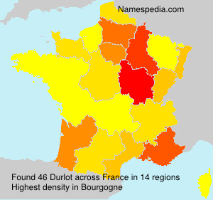 Surname Durlot in France