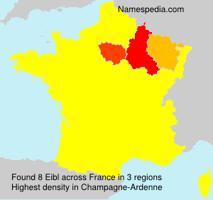 Surname Eibl in France
