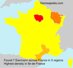 Surname Eiermann in France