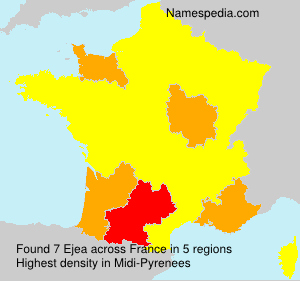 Surname Ejea in France