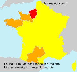 Surname Elou in France