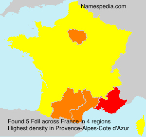 Surname Fdil in France