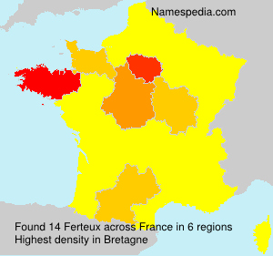 Surname Ferteux in France