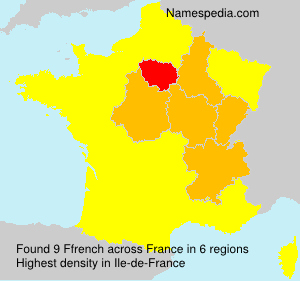 Surname Ffrench in France