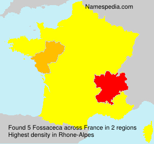 Surname Fossaceca in France