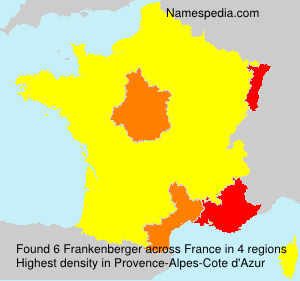 Surname Frankenberger in France