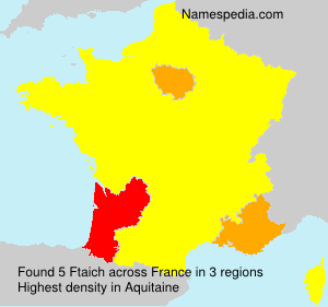 Surname Ftaich in France