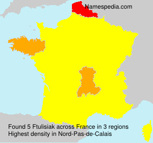 Surname Ftulisiak in France