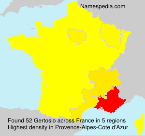 Surname Gertosio in France