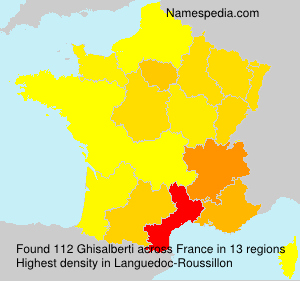 Surname Ghisalberti in France