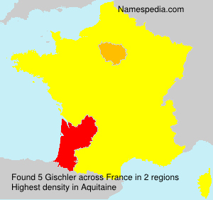 Surname Gischler in France Surname Gischler in France