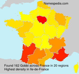 Surname Gobbi in France