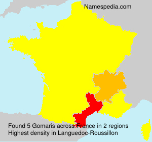 Surname Gomaris in France