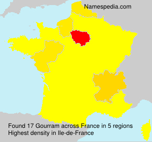 Surname Gourram in France