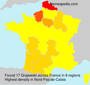 Surname Grajewski in France