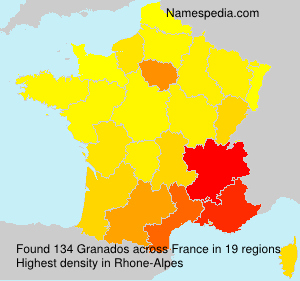Surname Granados in France