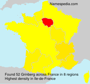 Surname Grinberg in France