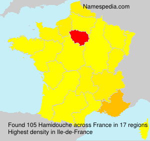 Surname Hamidouche in France