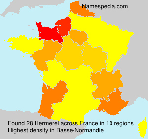 Surname Hermerel in France