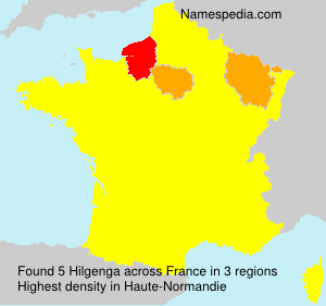 Surname Hilgenga in France