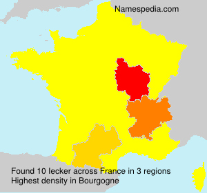 Surname Iecker in France