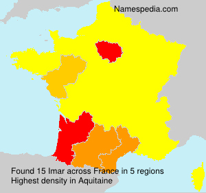 Surname Imar in France