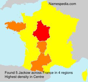 Surname Jackow in France