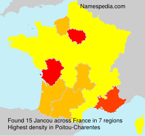Surname Jancou in France