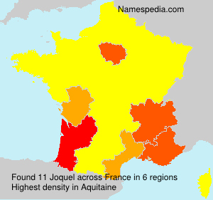 Surname Joquel in France Surname Joquel in France