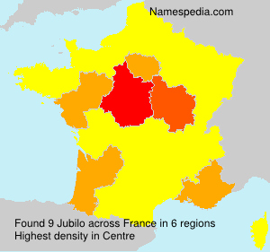 Surname Jubilo in France