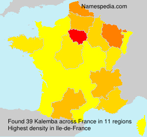 Surname Kalemba in France