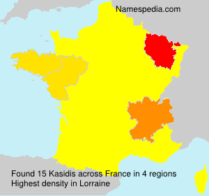 Surname Kasidis in France Surname Kasidis in France