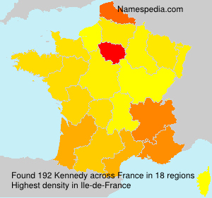 Surname Kennedy in France