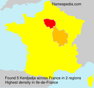 Surname Kerdjadja in France