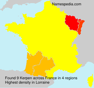 Surname Kerpen in France