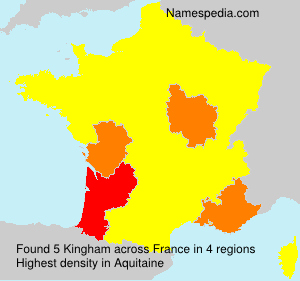 Surname Kingham in France