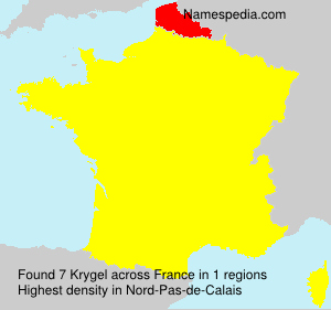 Surname Krygel in France
