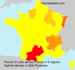 Surname Laile in France
