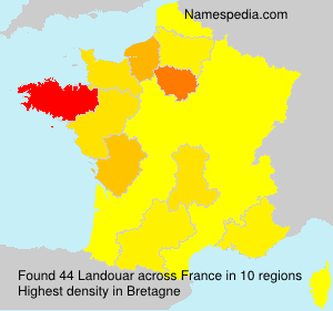 Surname Landouar in France