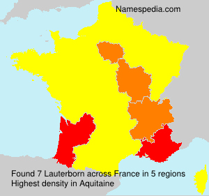 Surname Lauterborn in France
