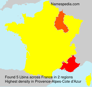 Surname Lbina in France