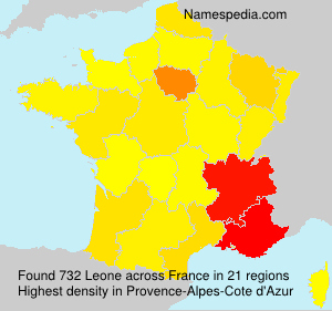 Surname Leone in France