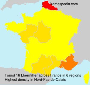 Surname Lhermillier in France