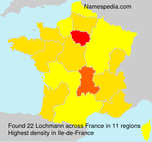 Surname Lochmann in France