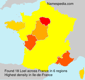 Surname Loel in France