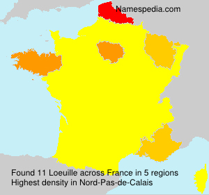 Surname Loeuille in France