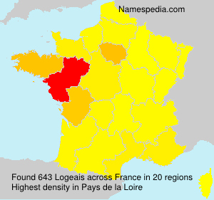 Surname Logeais in France