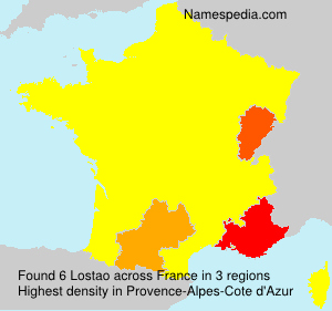 Surname Lostao in France